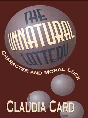 cover image of The Unnatural Lottery